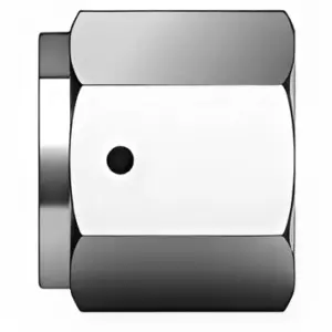 SM4HFN - Stainless Steel High Flow Female Nut 1/4" Head Size